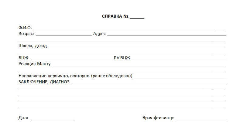 Оформить справку о реакции манту в Лобне